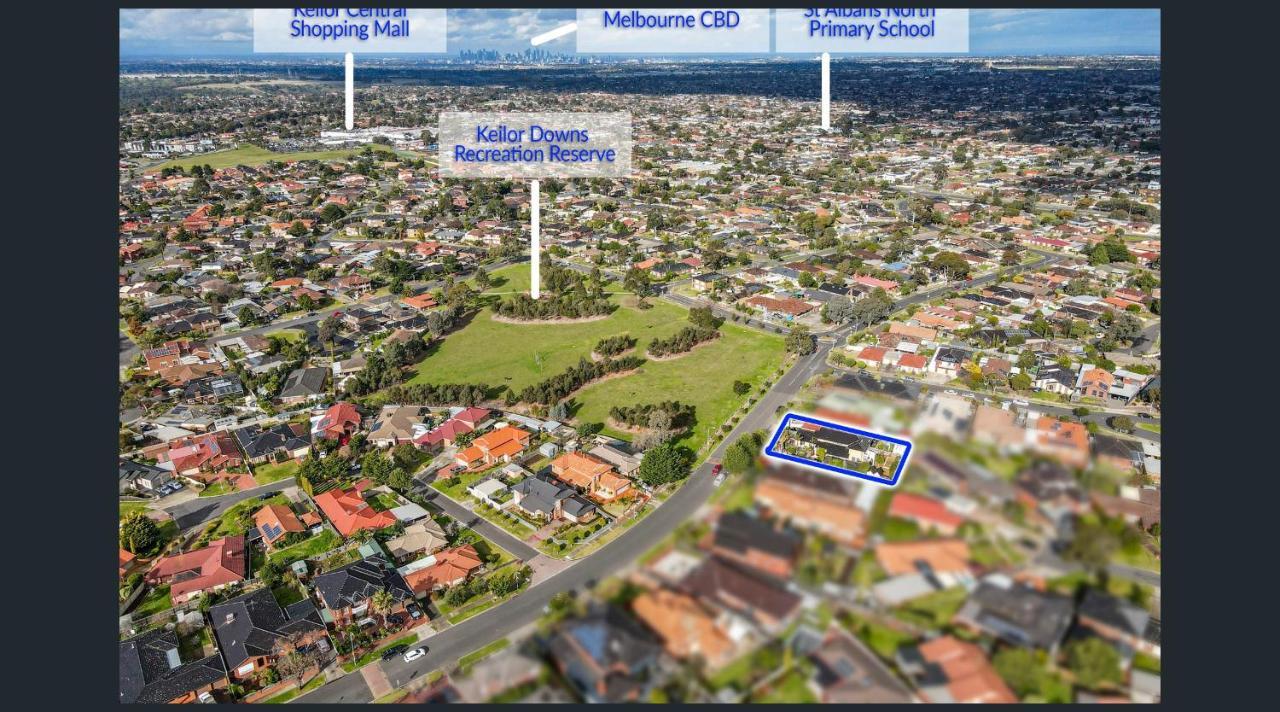 12 Mins To Mel Airport-Good Wood House Apartment St Albans Exterior photo